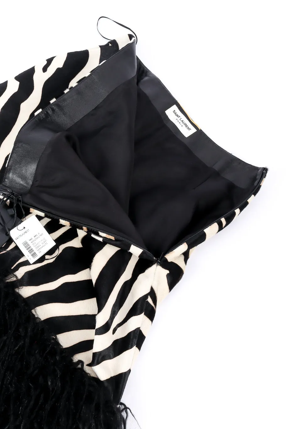 2019 F/W Zebra Print Midi Skirt