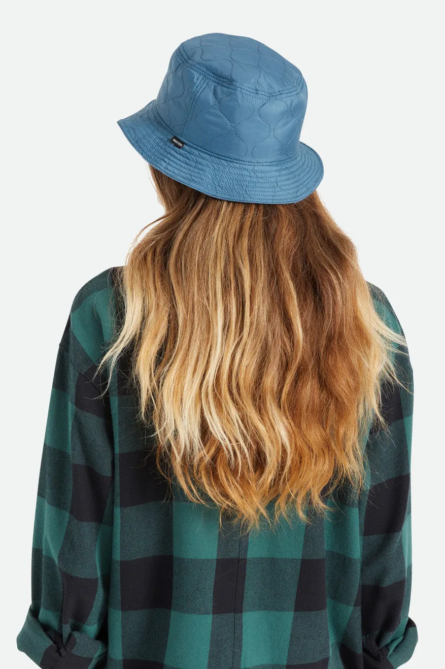 Abraham Reversible Bucket Hat - Indie Teal