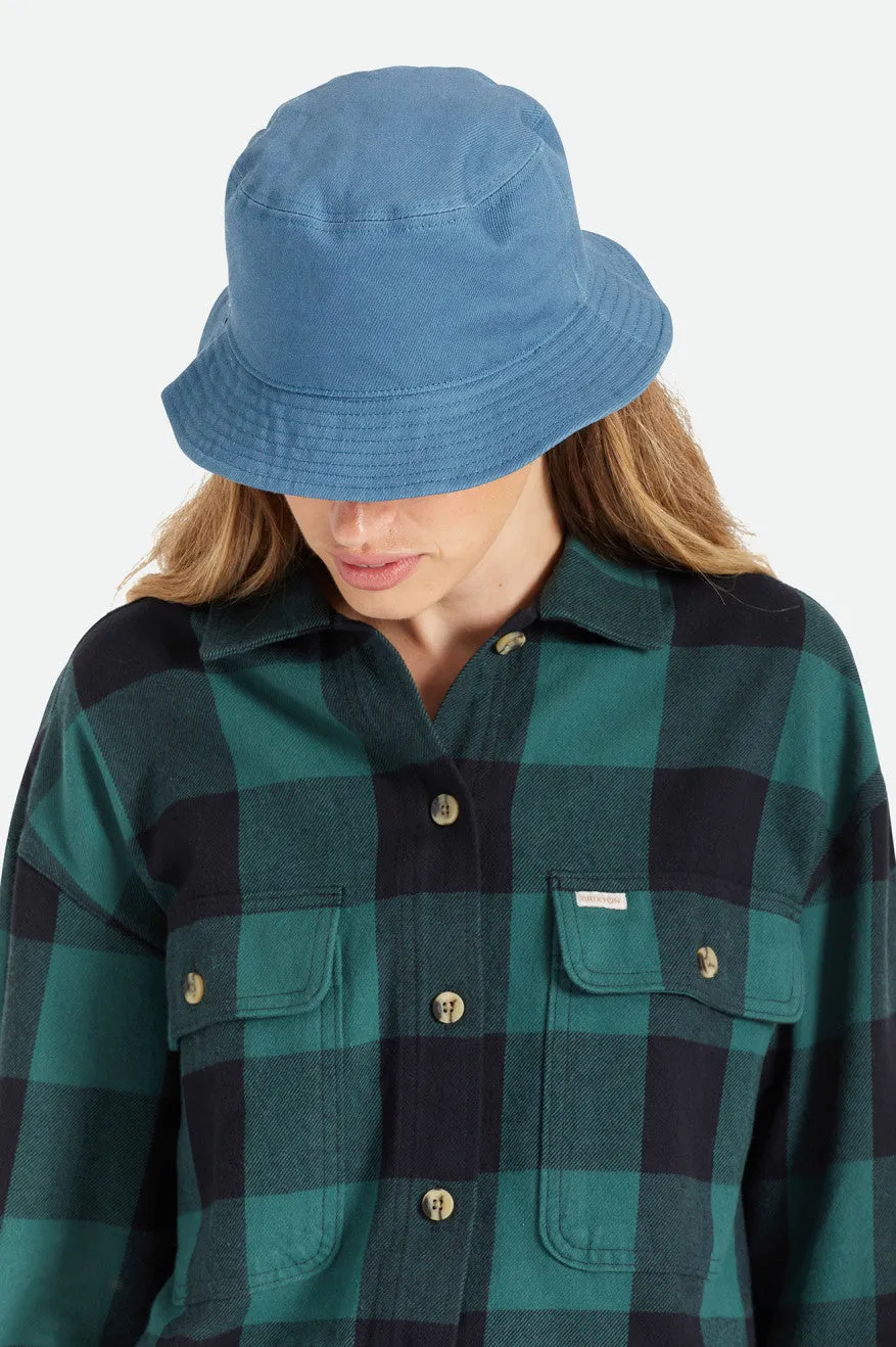 Abraham Reversible Bucket Hat - Indie Teal