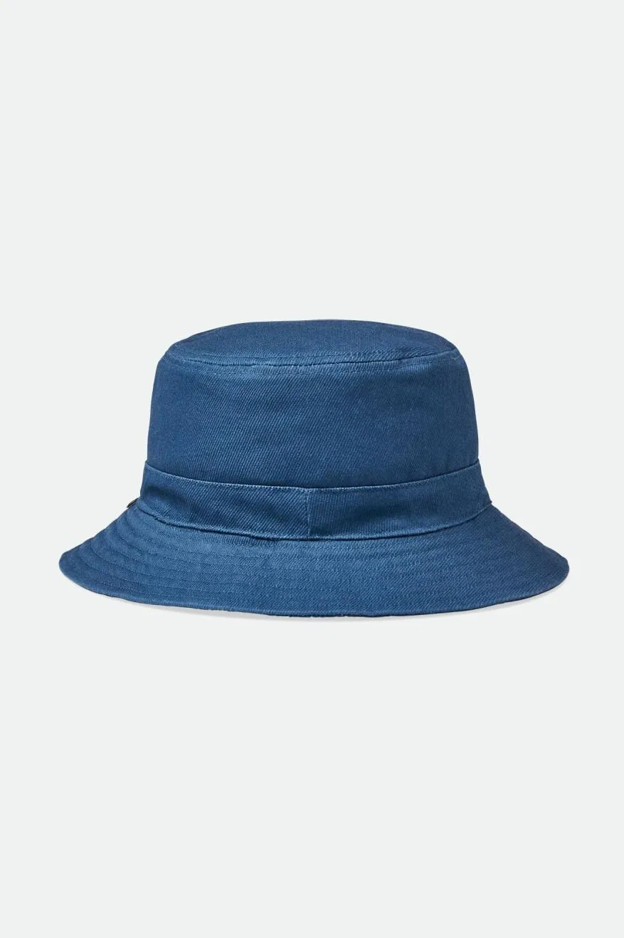 Abraham Reversible Bucket Hat - Indie Teal