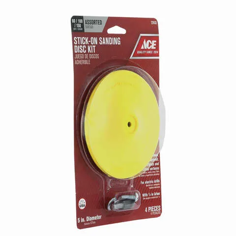 Ace 5 in. D Plastic Backing Pad 1/4 in. 3000 rpm 1 pc