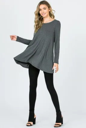 Basic Loose Long Sleeve Top