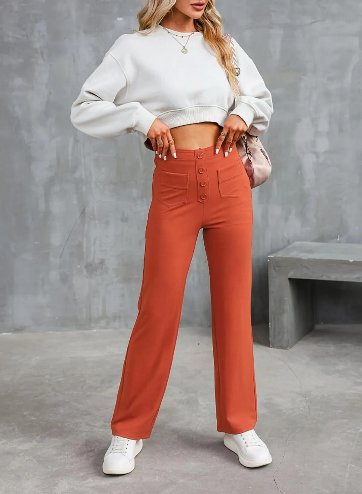 BIG SALEBest PriceWomen's Casual High Waist Stretch Pants