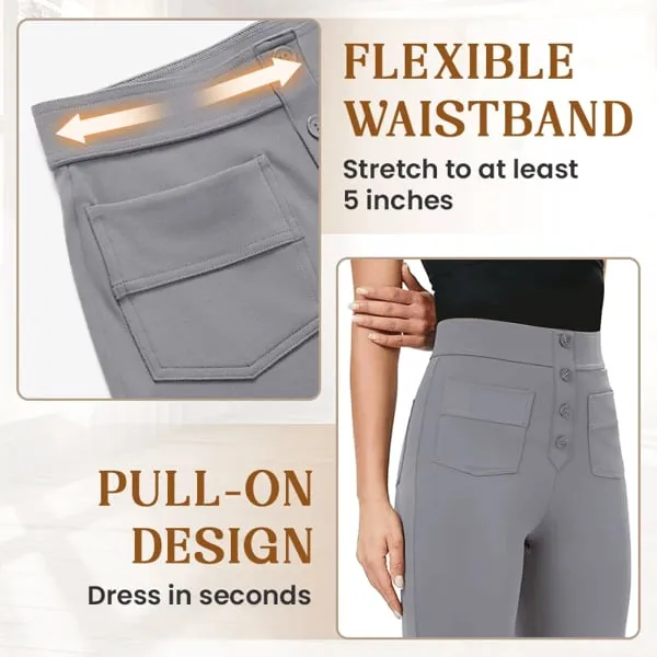 BIG SALEBest PriceWomen's Casual High Waist Stretch Pants