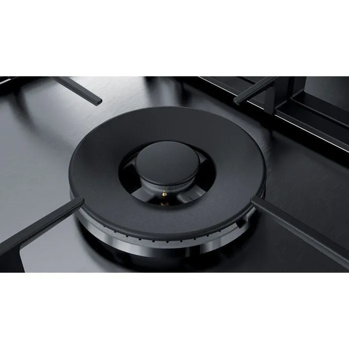 Bosch PCS9A5B90 Hob 90 CM, 5 Burners 5.0 KW Wok Burner, Flame Select, Stainless Steel