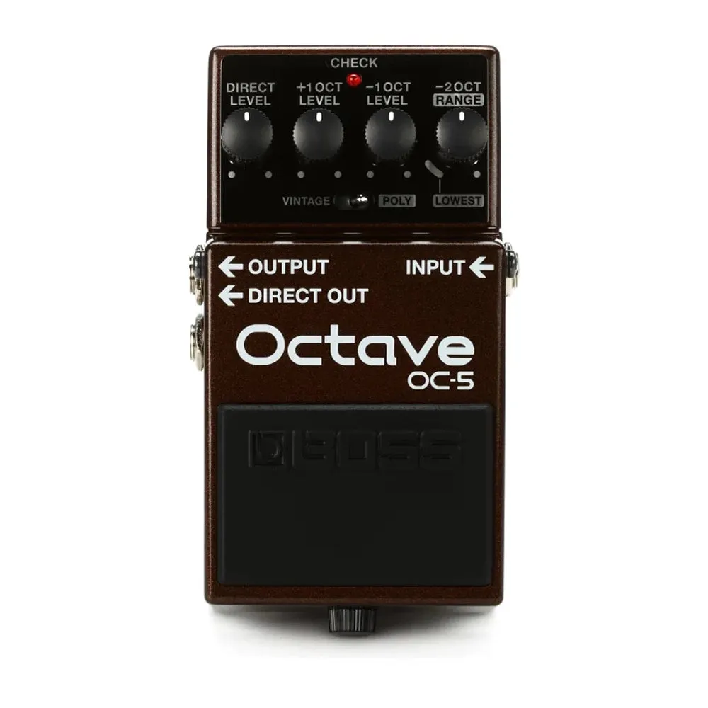 Boss OC-5 Octave Pedal for Guitar/Bass