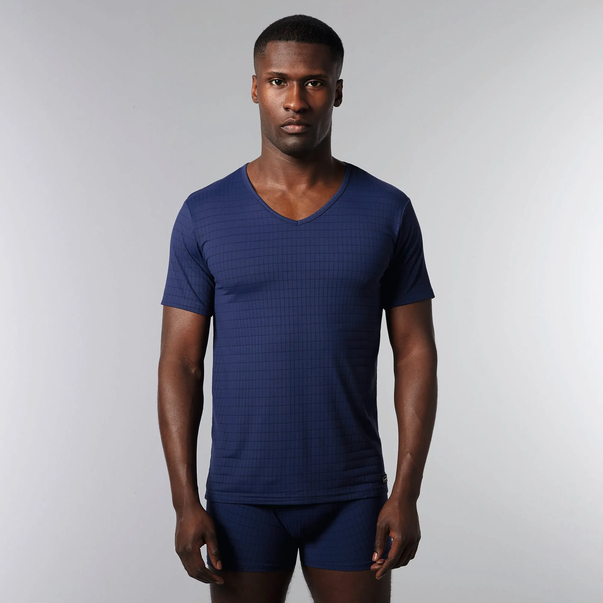 bruno banani – Check Line 2.0 – V - Shirt