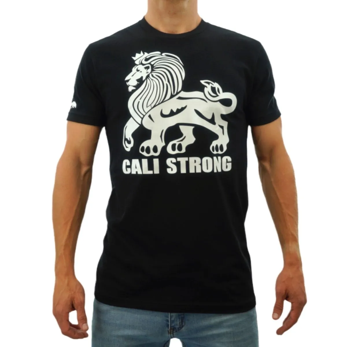 CALI Strong Lord Rasta Black T-Shirt Glow in the Dark