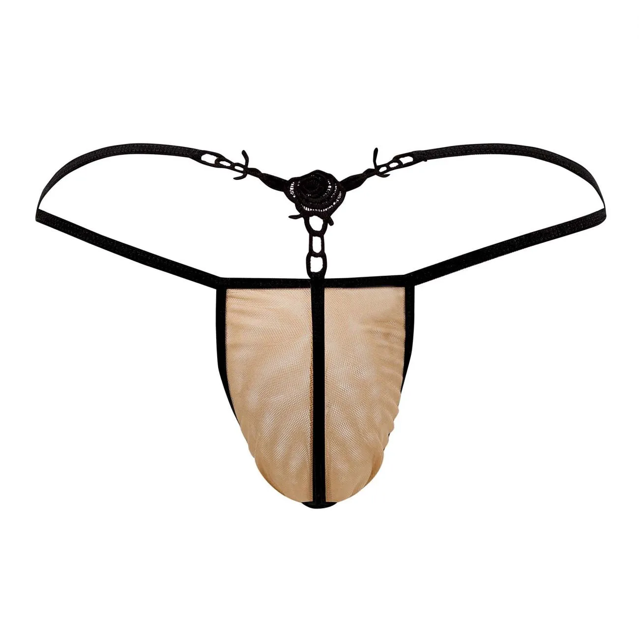 CandyMan 99555 Rose G-String Nude