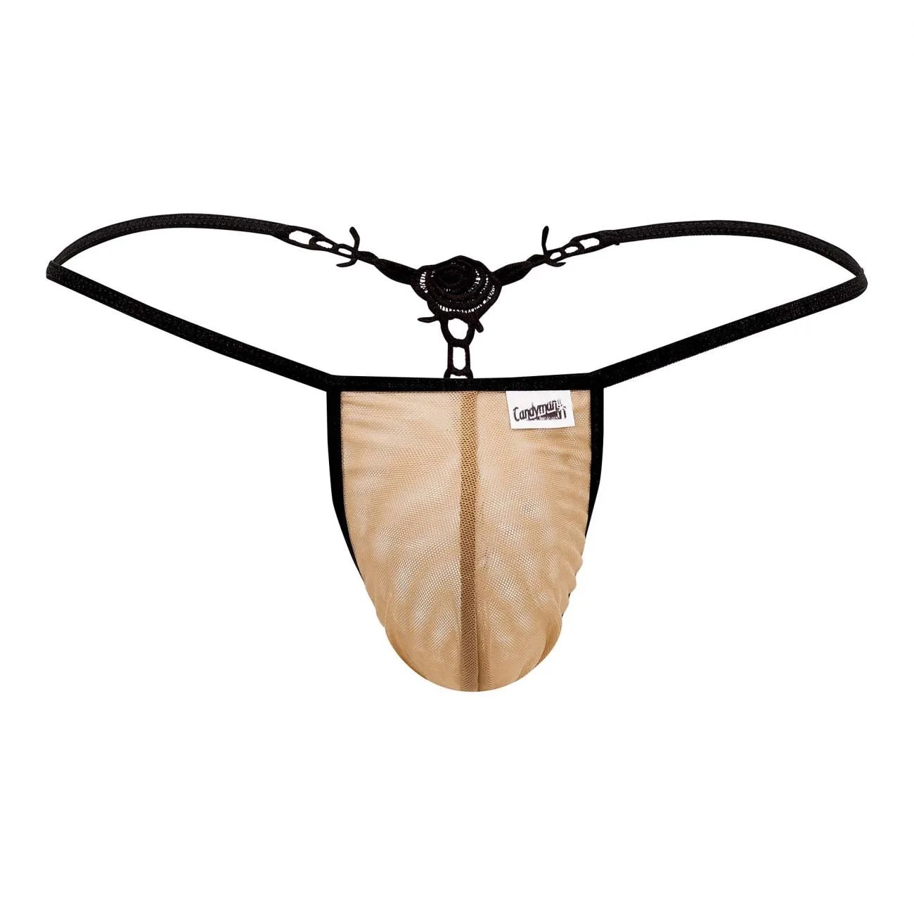 CandyMan 99555 Rose G-String Nude