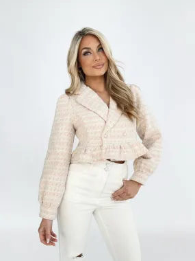 Chic BouclÃ© Blazer