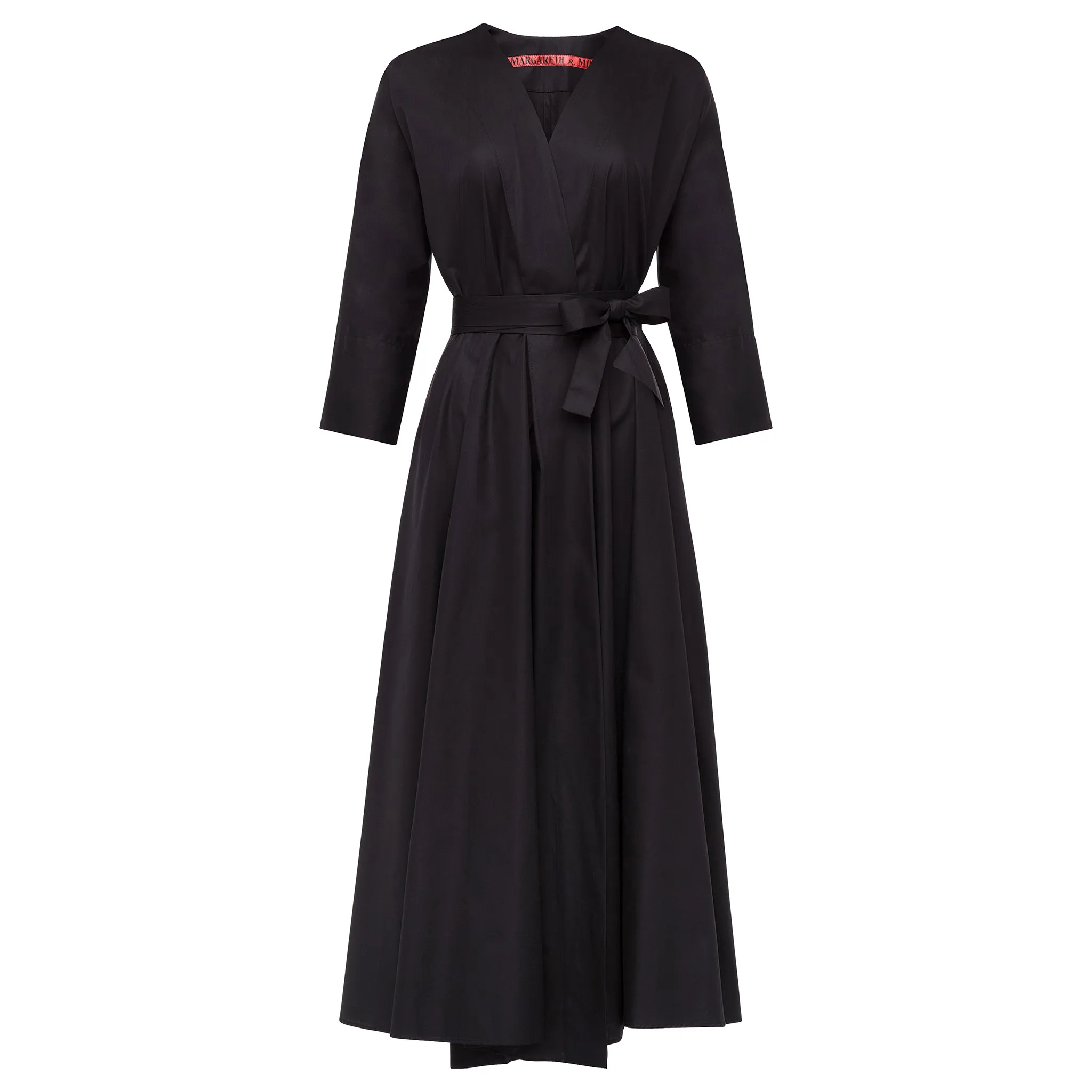 Chic Wrap Dress - Black