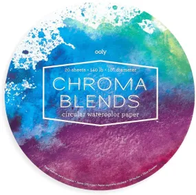 Chroma Blends Circular Watercolor Paper Pad