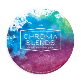 Chroma Blends Circular Watercolor Paper