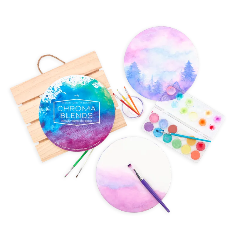 Chroma Blends Circular Watercolor Paper