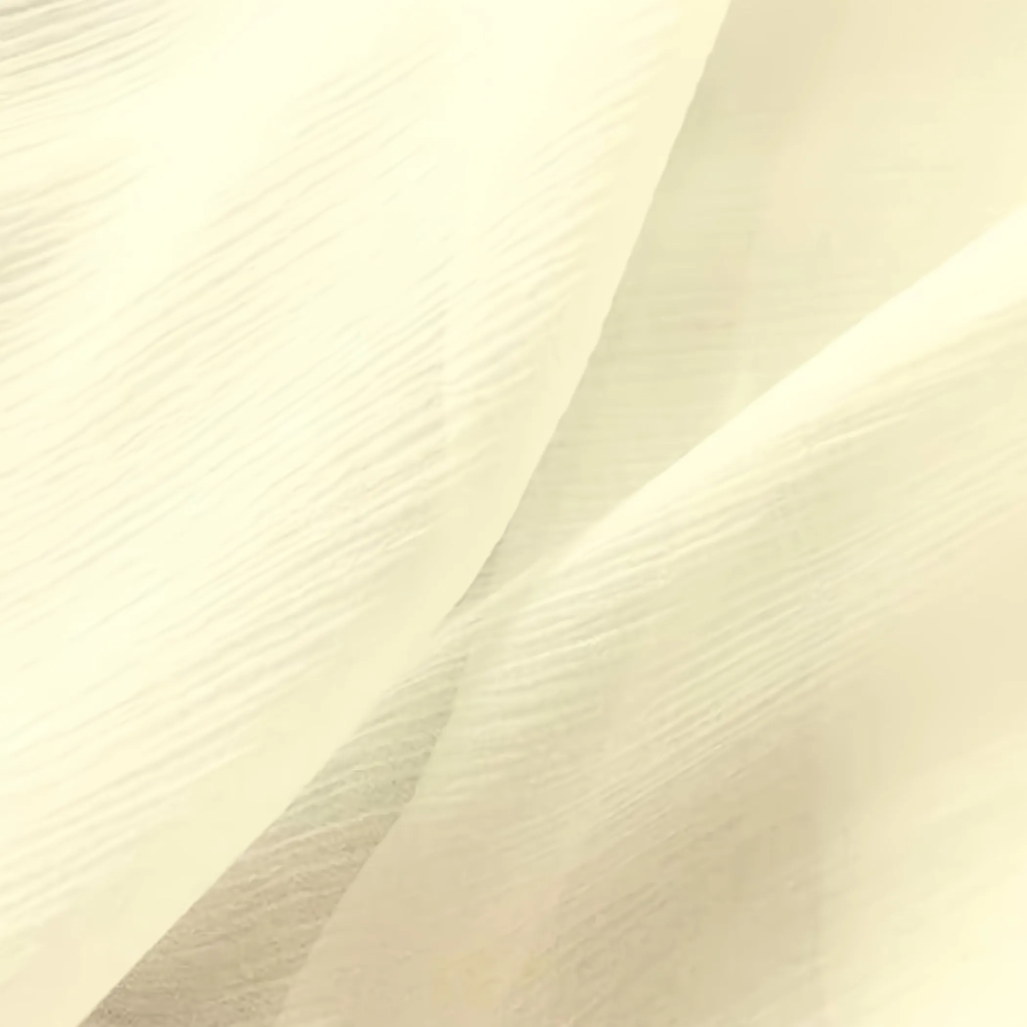 Crushed Chiffon Fabric / Ivory / Sold By The Yard Closeout!!!