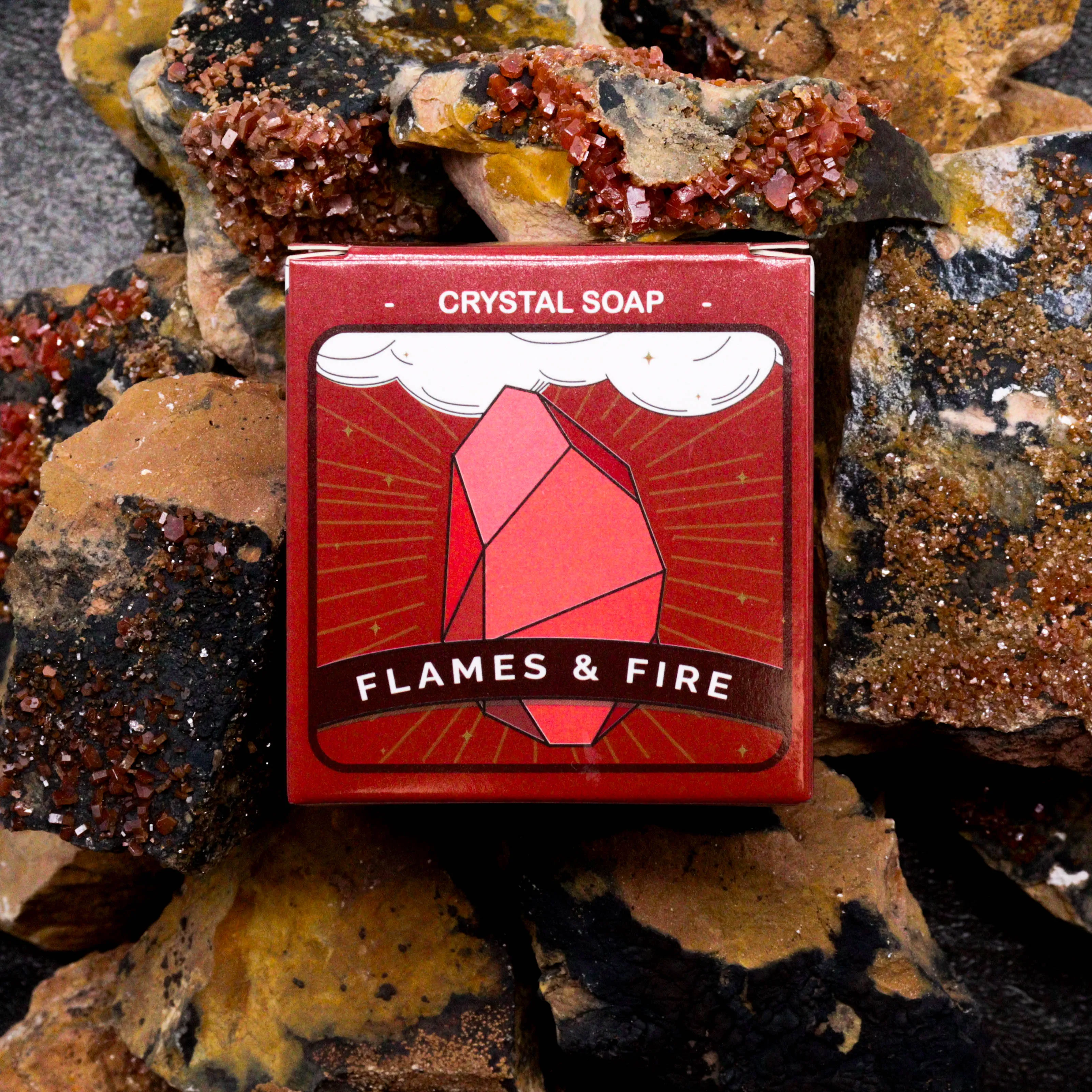 Crystal Elemental Soap - Fire