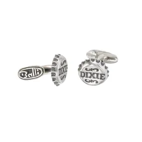 Dixie Bottle Cap Cufflinks