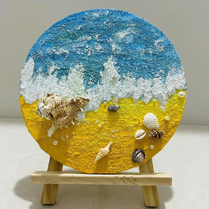 DIY Beach Shell Quartz Sand 3D Painting Kit