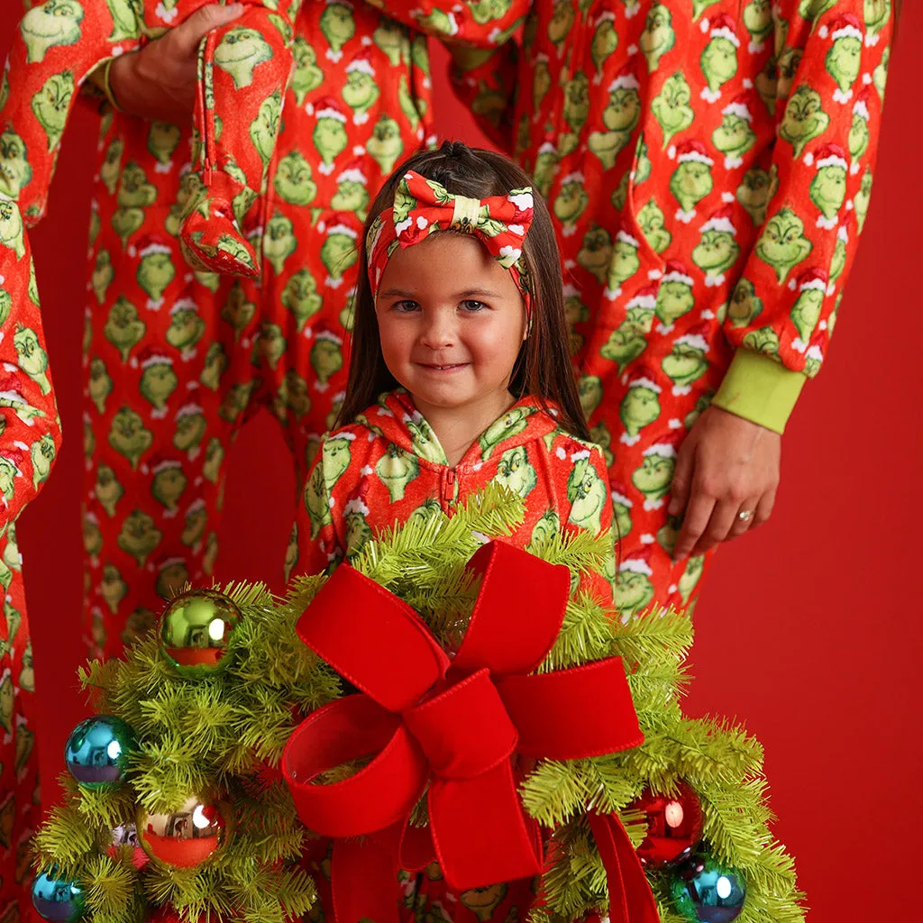 Dr. Seuss The Grinch Luxe Bow Headwrap