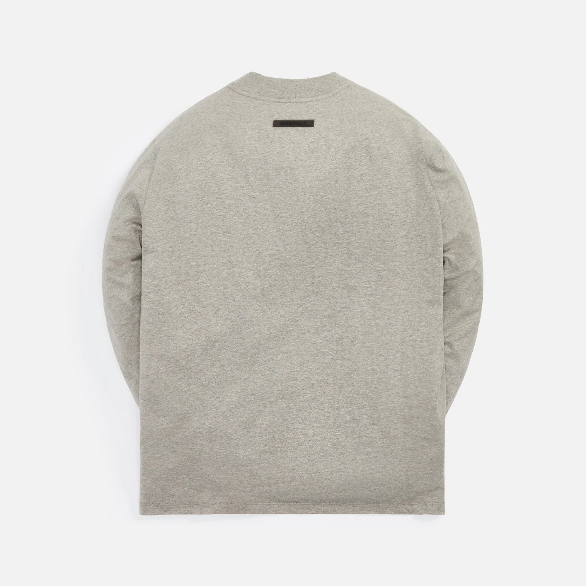 Essentials Long Sleeve Tee - Dark Heather Oatmeal