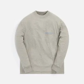 Essentials Long Sleeve Tee - Dark Heather Oatmeal