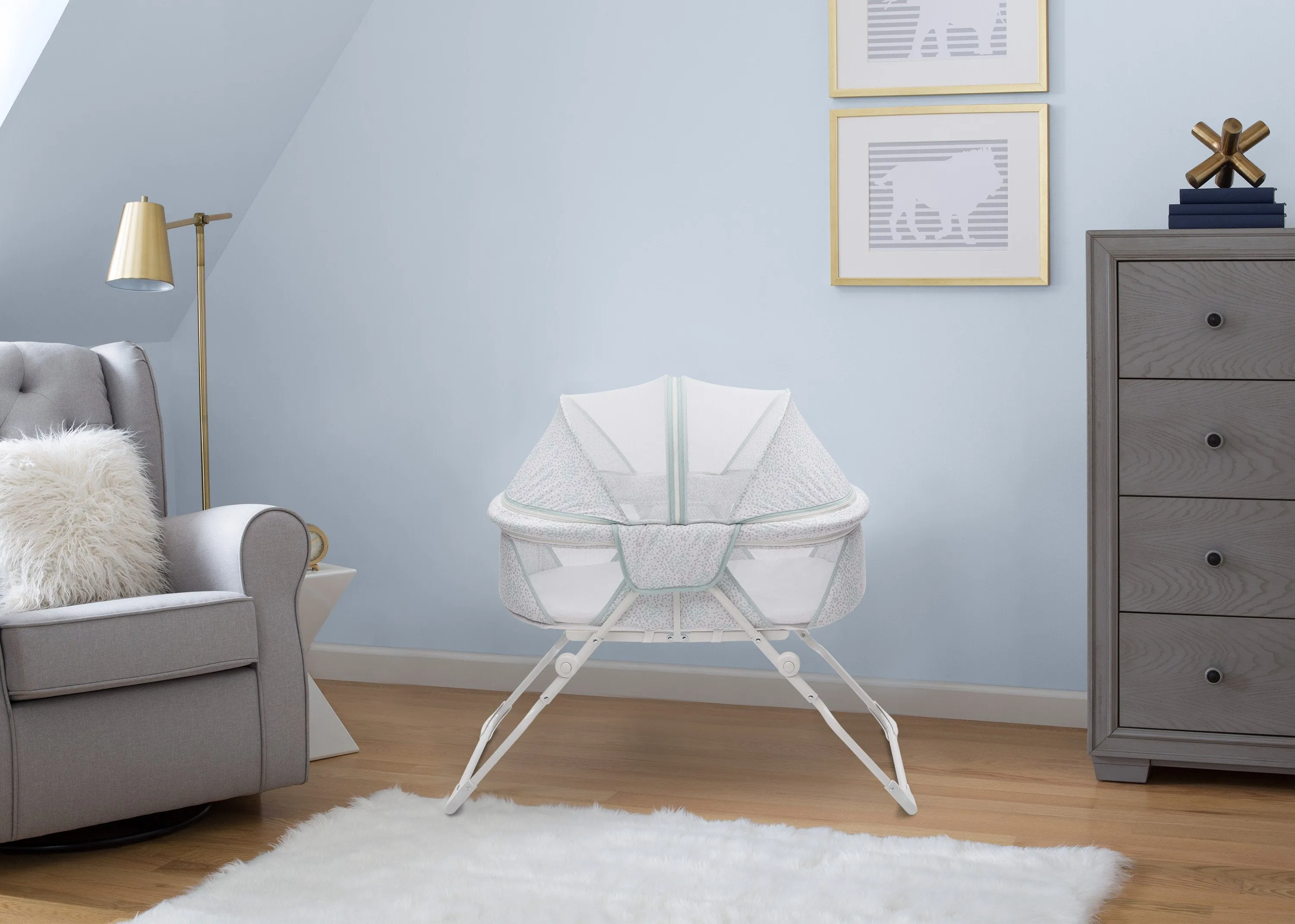 EZ Fold Ultra Compact Travel Bassinet