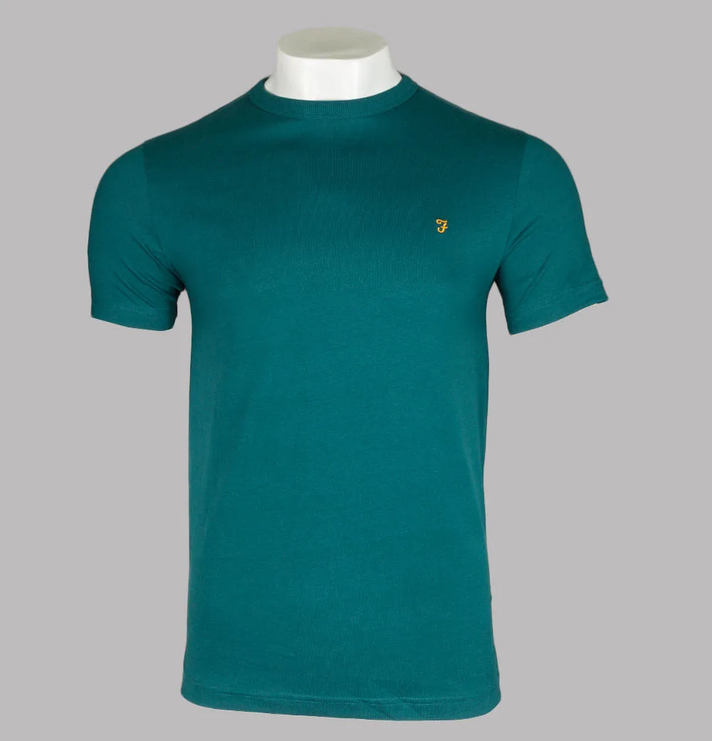 Farah Danny S/S T-Shirt Dark Teal