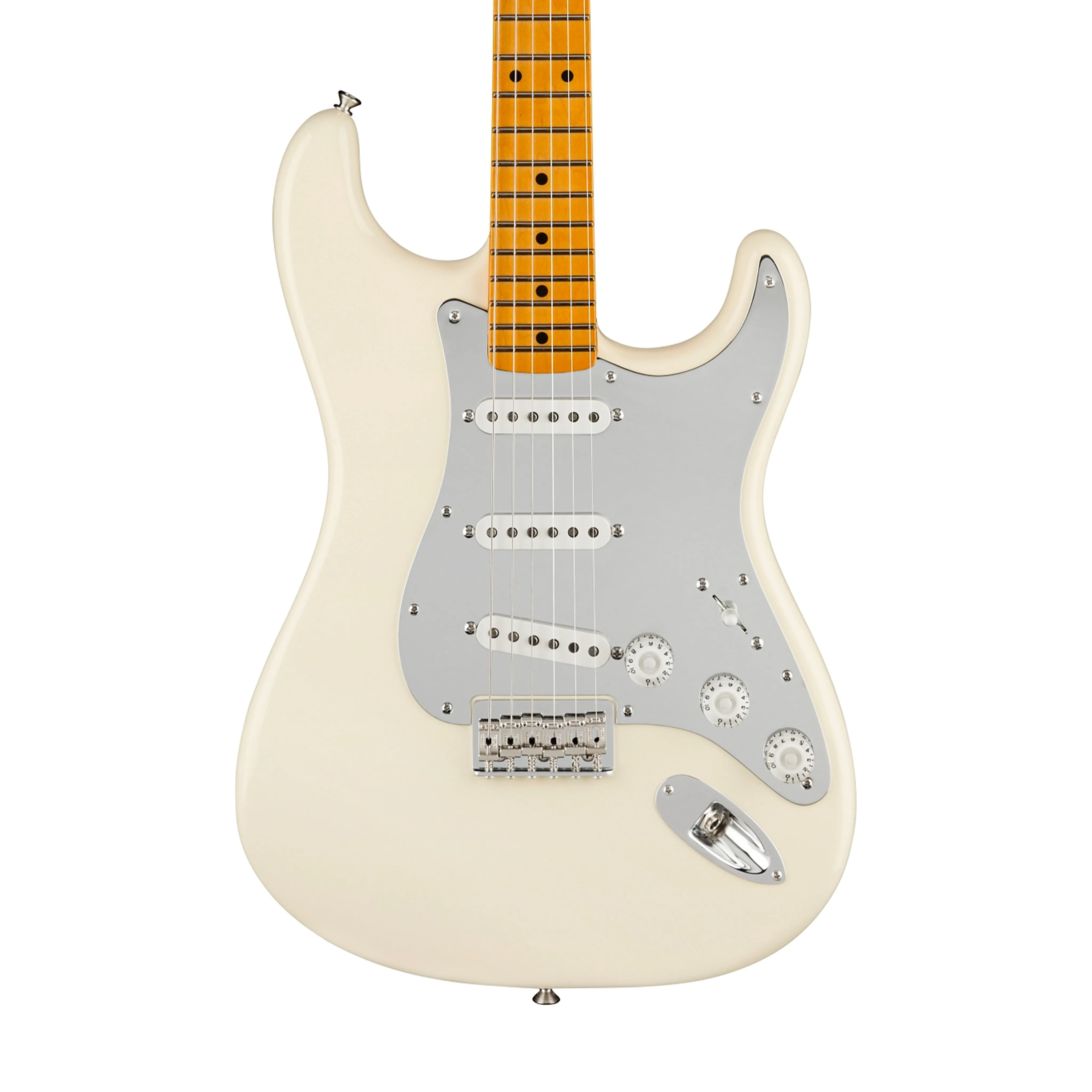 Fender Nile Rodgers Stratocaster Electric Guitar, Olympic White