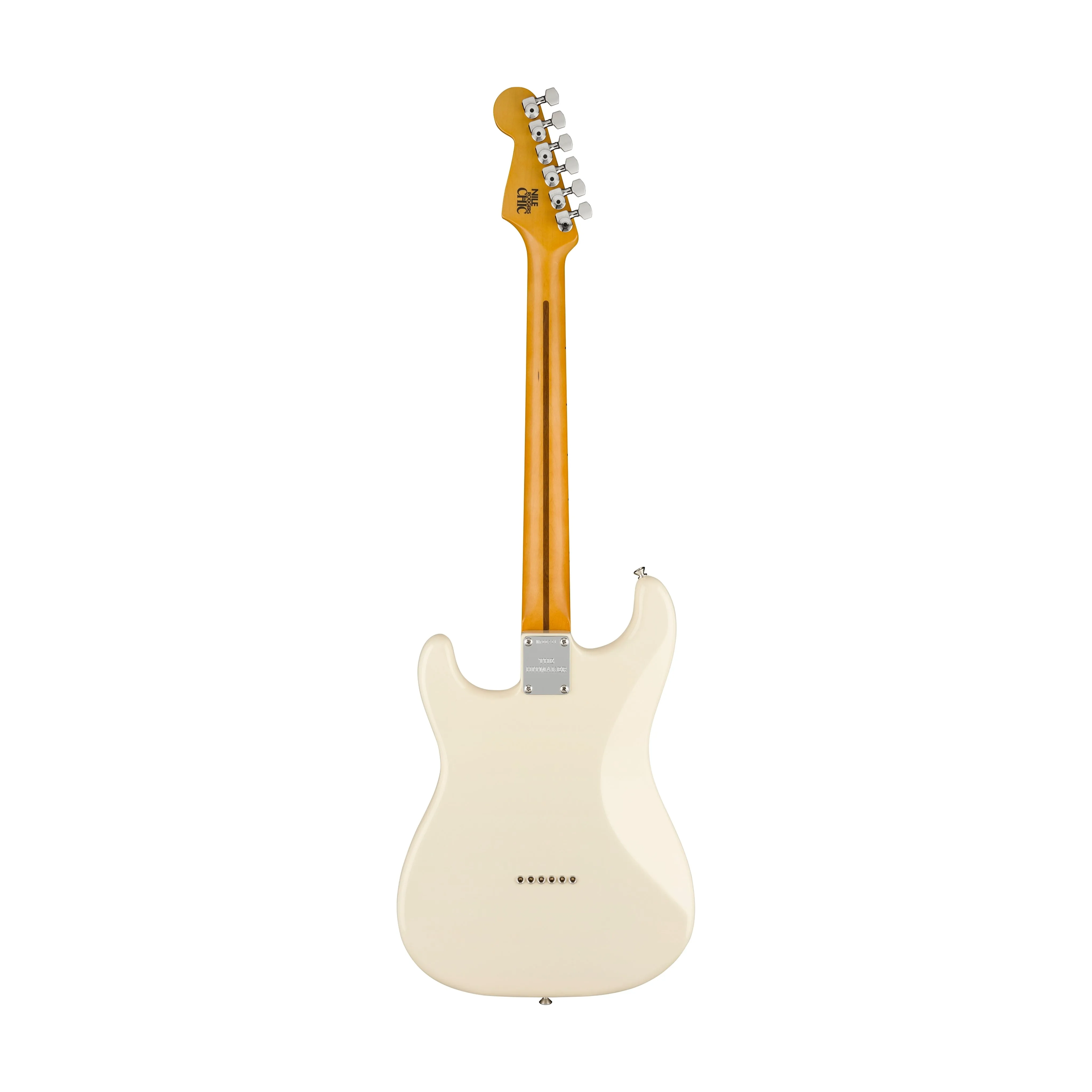 Fender Nile Rodgers Stratocaster Electric Guitar, Olympic White