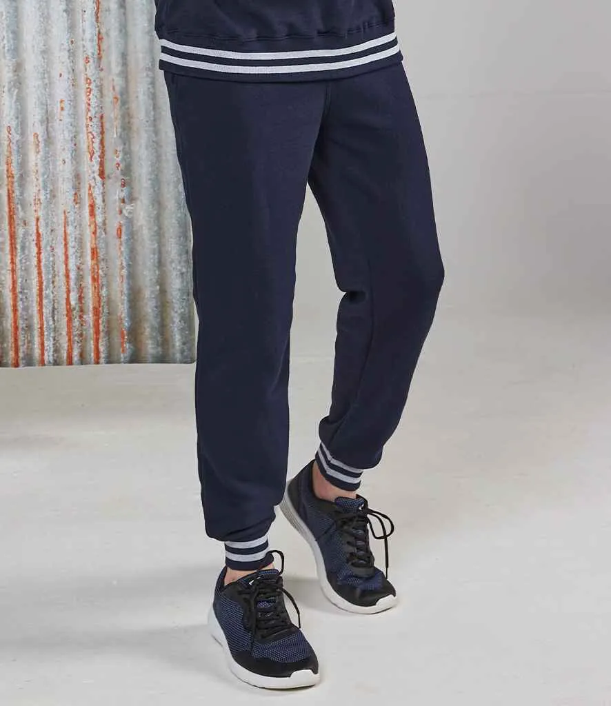 Front Row Unisex Striped Cuff Joggers