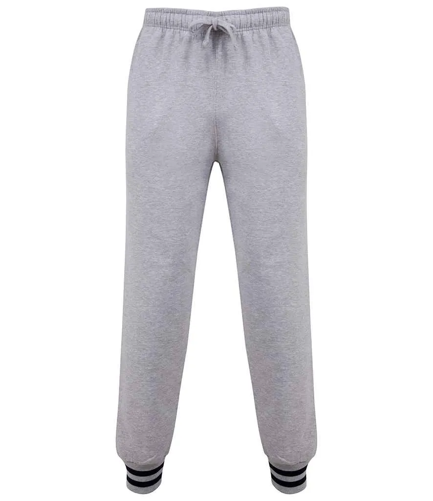 Front Row Unisex Striped Cuff Joggers