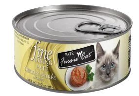 Fussie Cat Fine Dining - Pate - Chicken Entree in Gravy Canned Cat Food (2.82 oz (80g) Can)