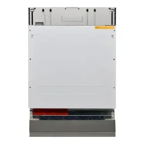 Hallman Industries 24 Inch 42 Decibel Dishwasher Panel Ready with 3 Rack, Tall Tub in Stainless Steel