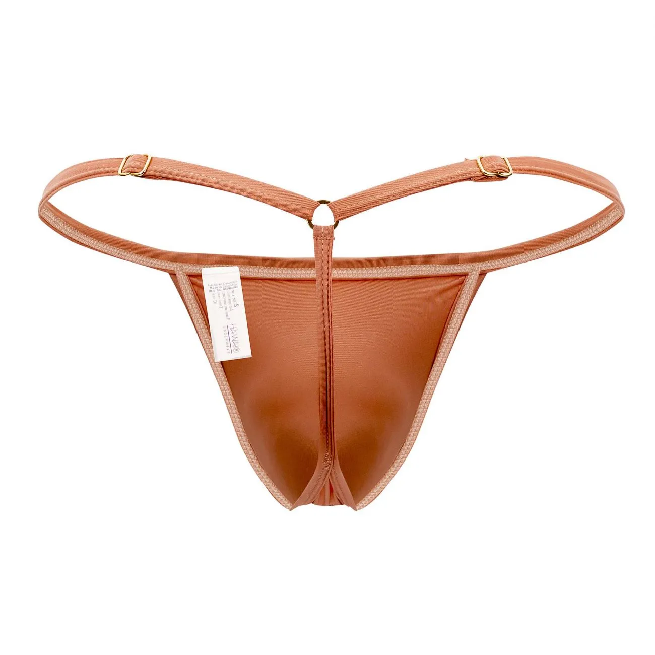 HAWAI 42140 Solid Mens G-String Caramel