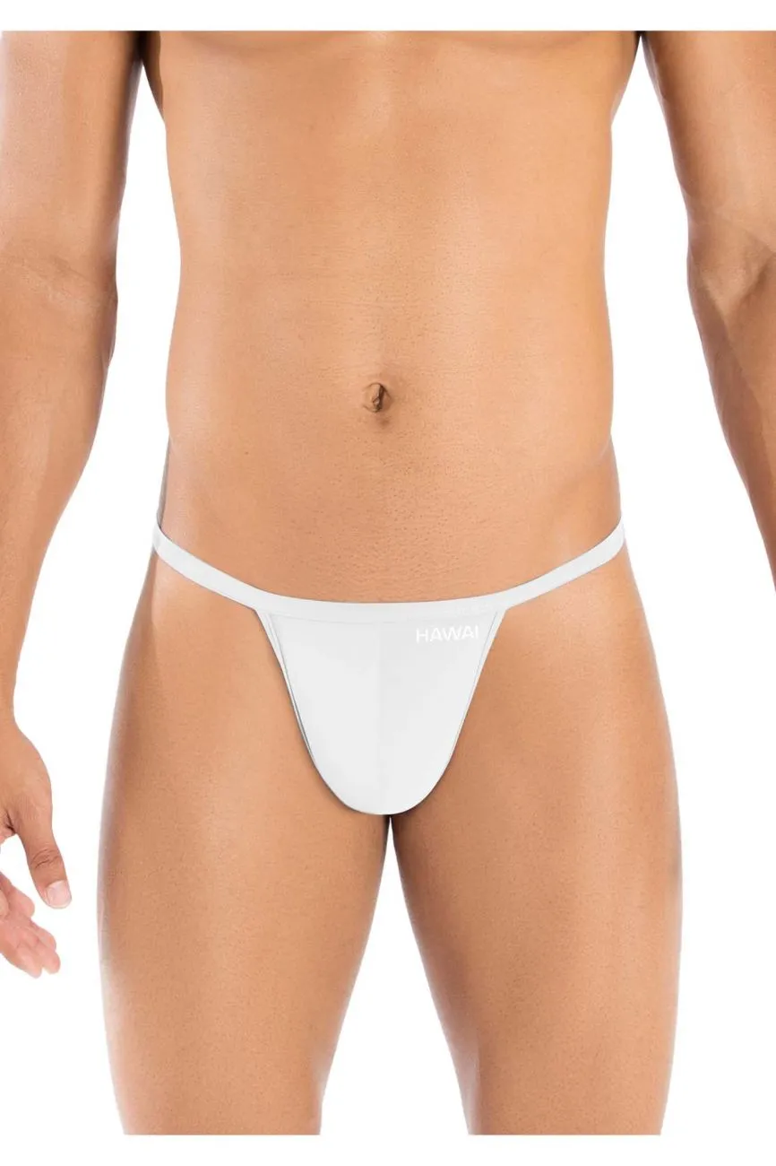 HAWAI 42140 Solid Mens G-String White