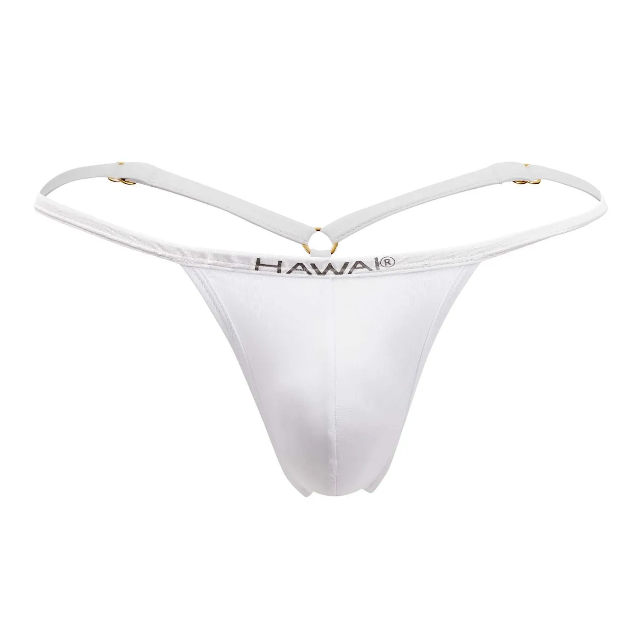 HAWAI 42140 Solid Mens G-String White