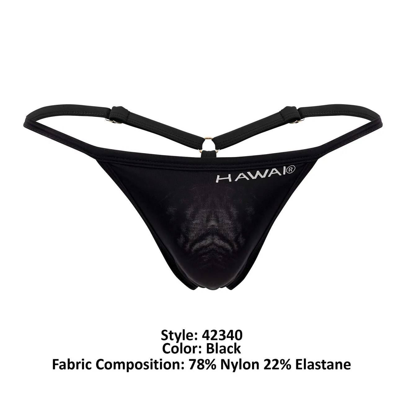 HAWAI 42340 Microfiber G-String Black