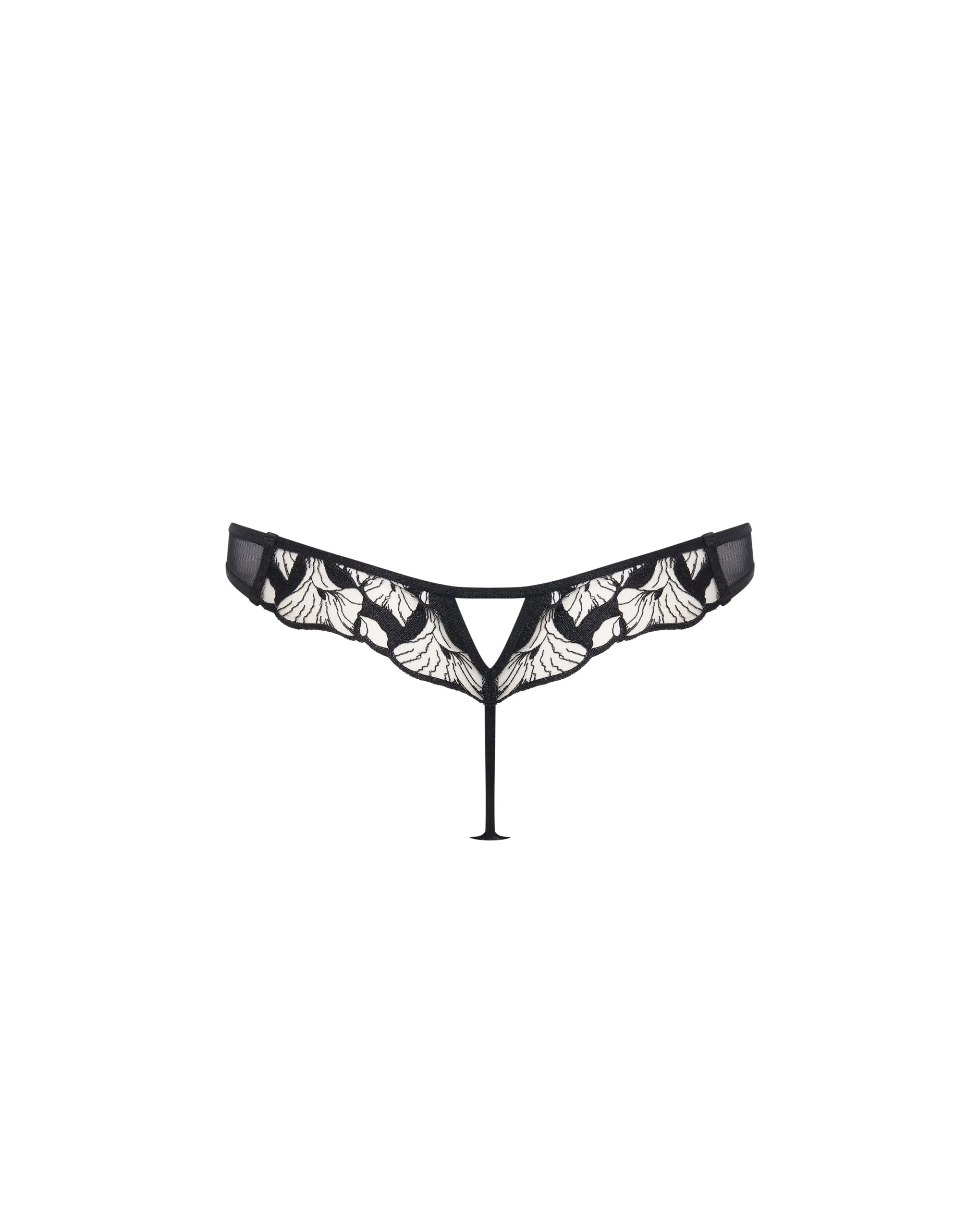 Kalmia ECO Thong Black/Sheer