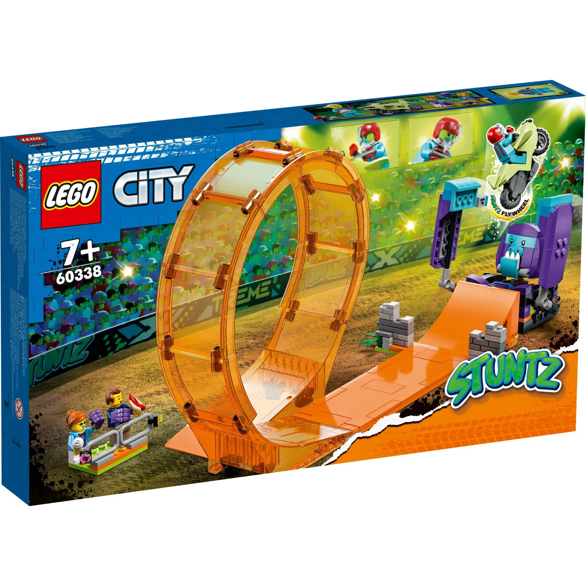 LEGO City Stunt: Smashing Chimpanzee Stunt Loop (60338)