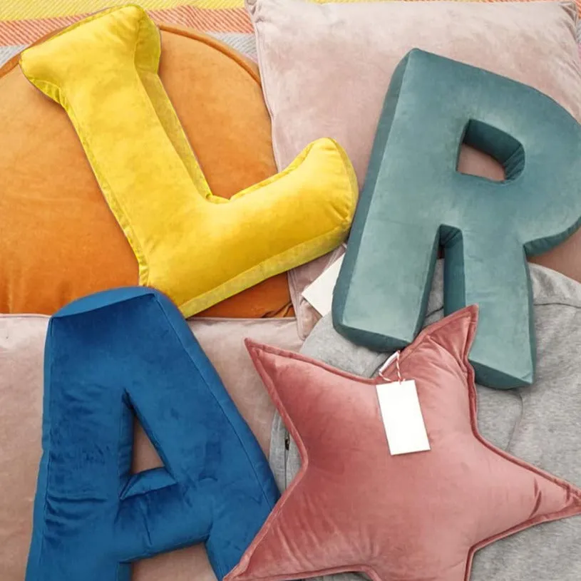 Letter Soft Stuffed Pillow Decoration