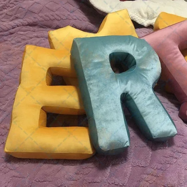 Letter Soft Stuffed Pillow Decoration