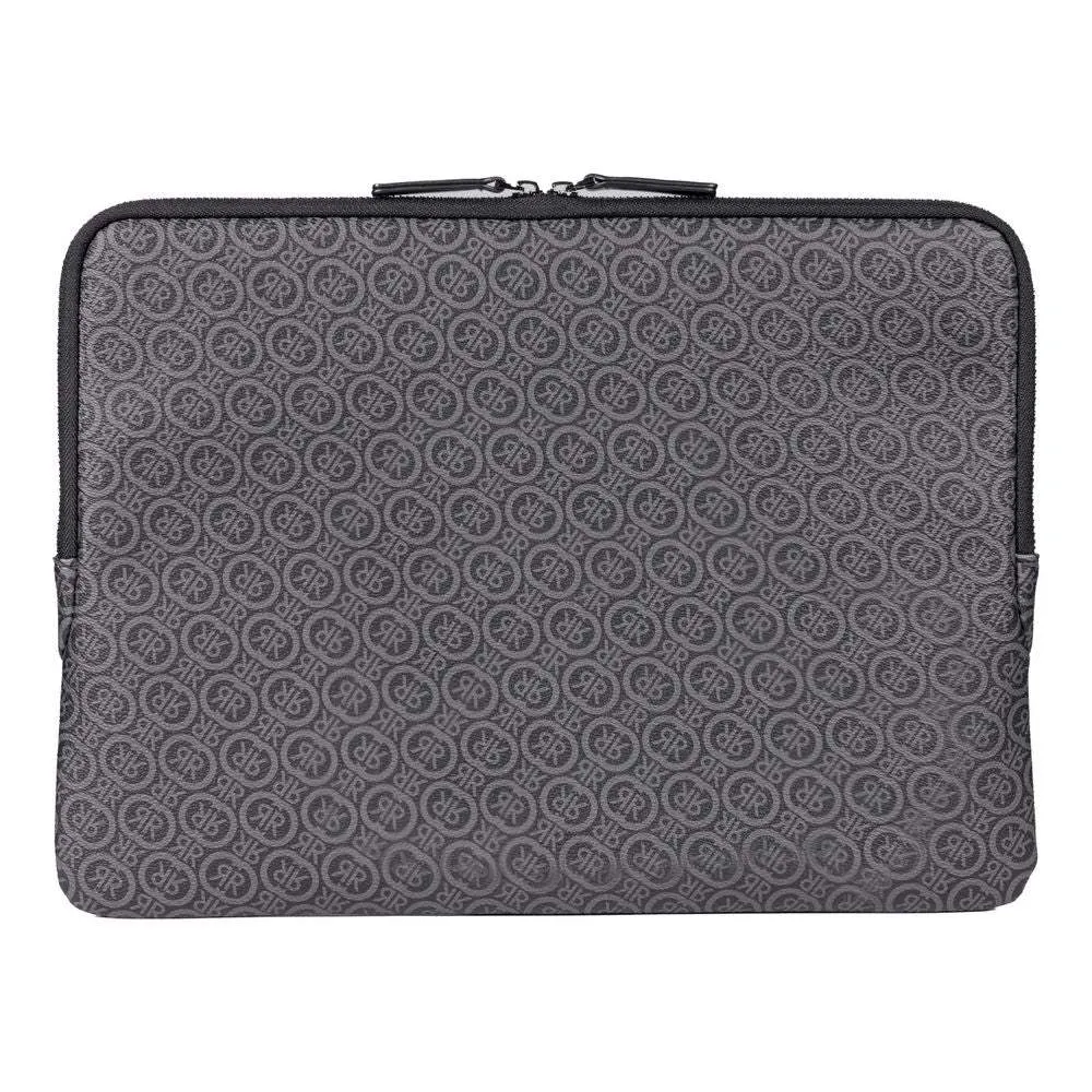 Logomania Grey Laptop Sleeve By Cerruti