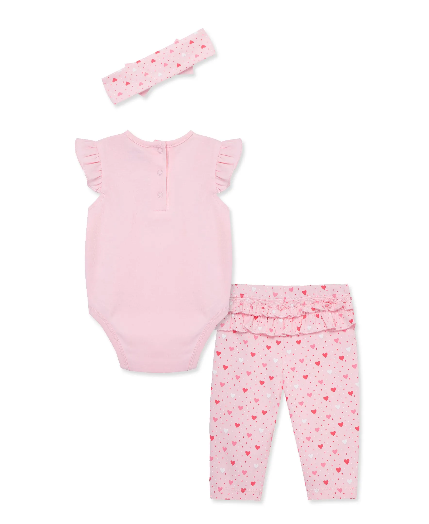 Love Bodysuit Set & Headband