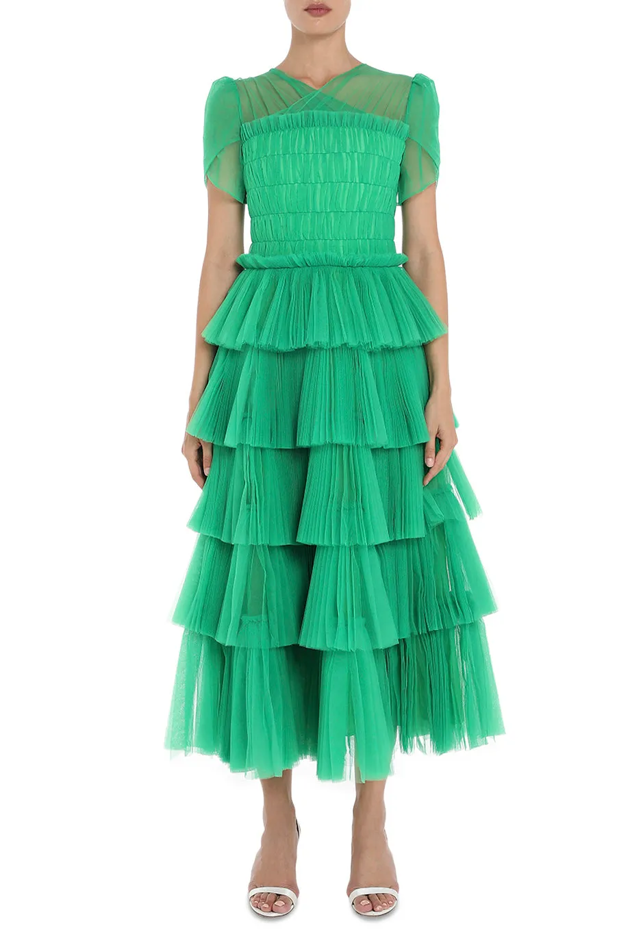 Mae Tiered Ruffle Dress