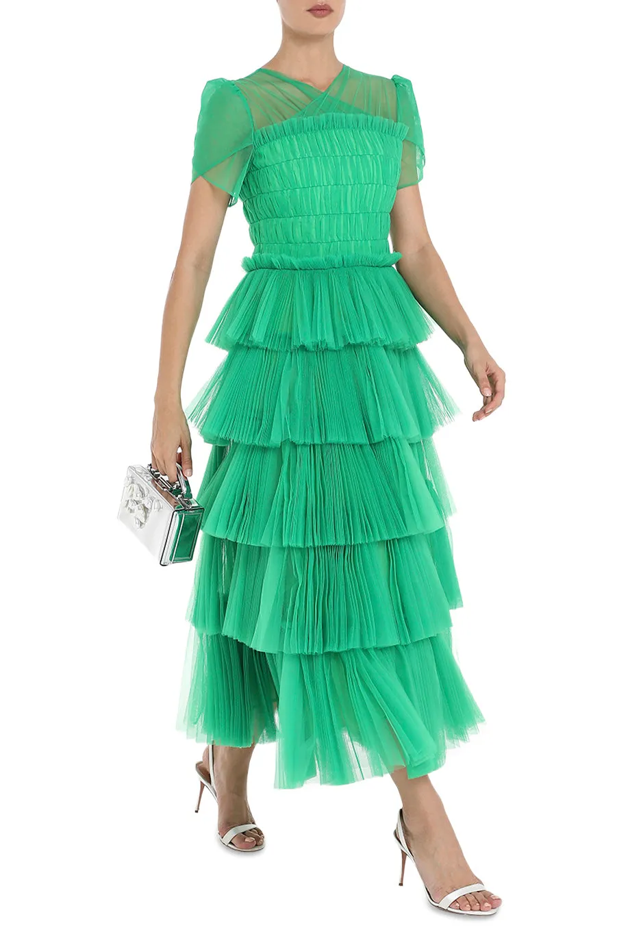 Mae Tiered Ruffle Dress