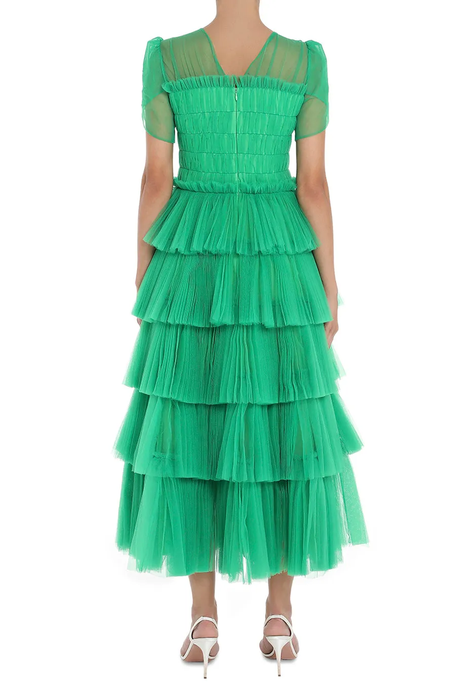 Mae Tiered Ruffle Dress