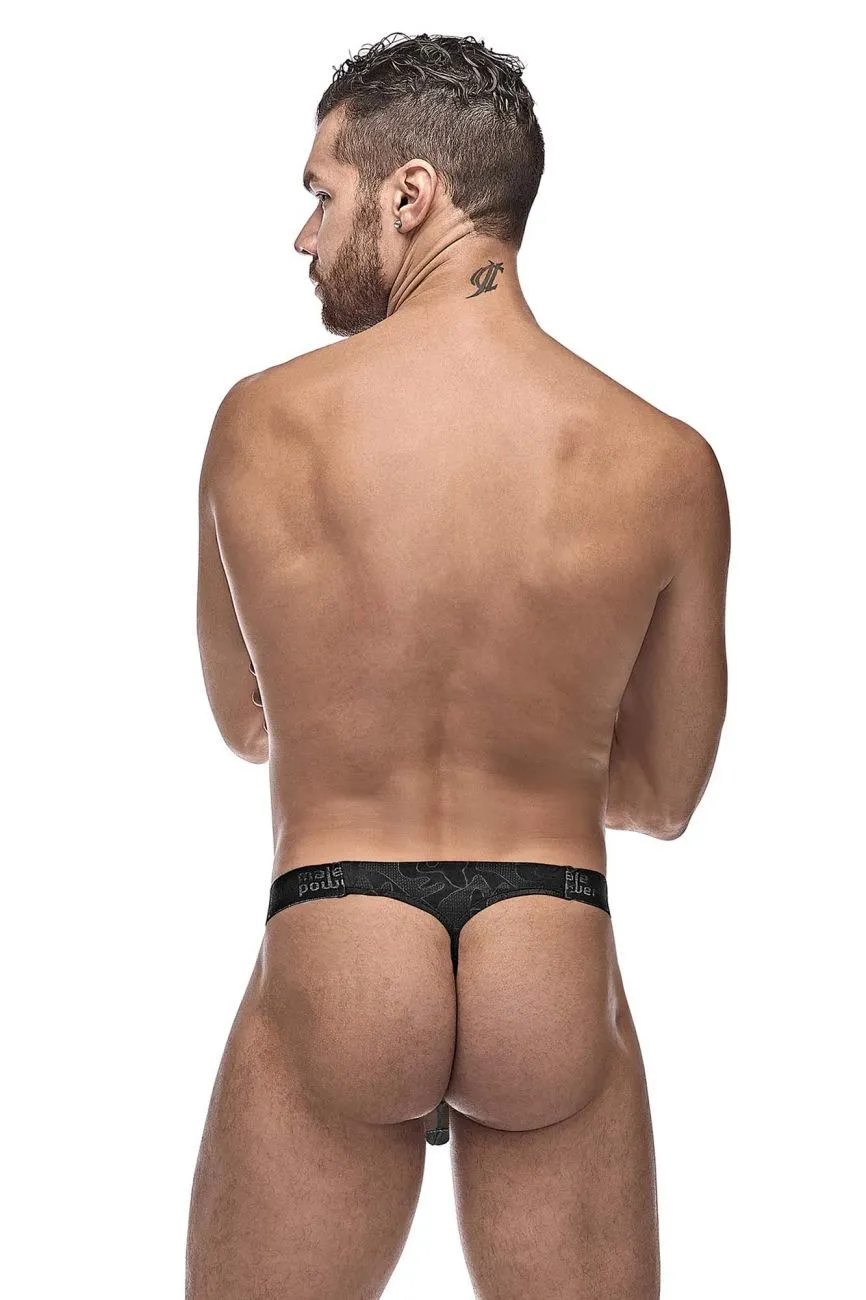 Male Power 454-263 Impressions Micro G-String V Black