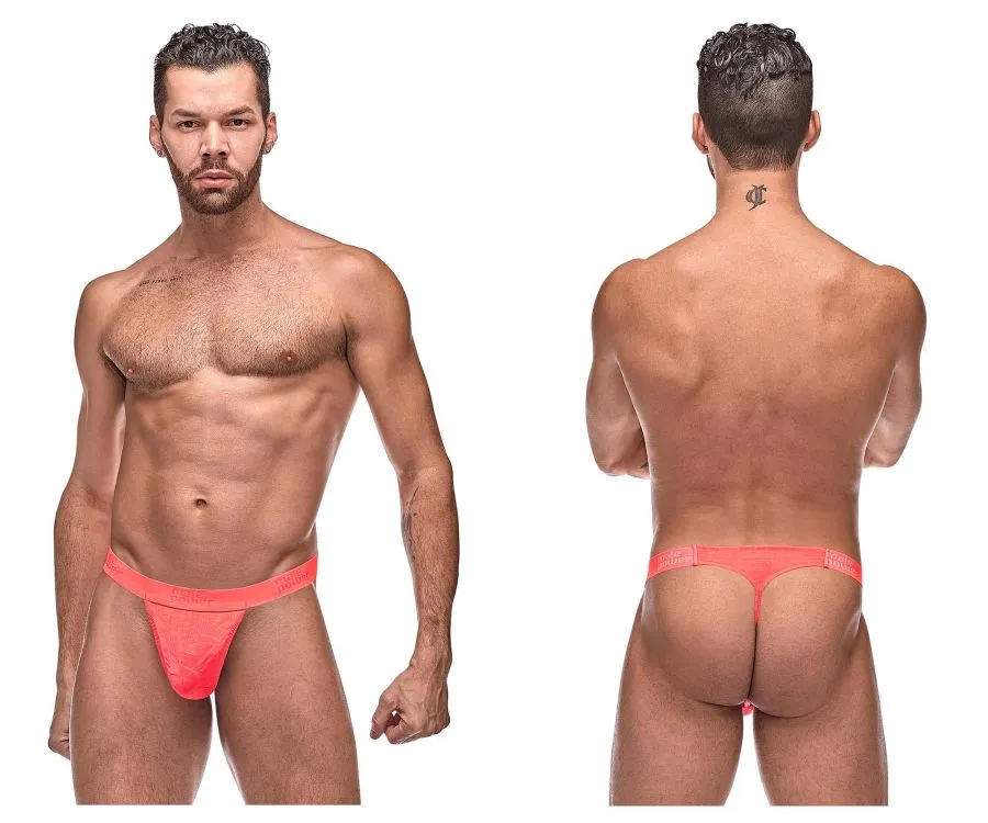 Male Power 454-263 Impressions Micro G-String V Coral