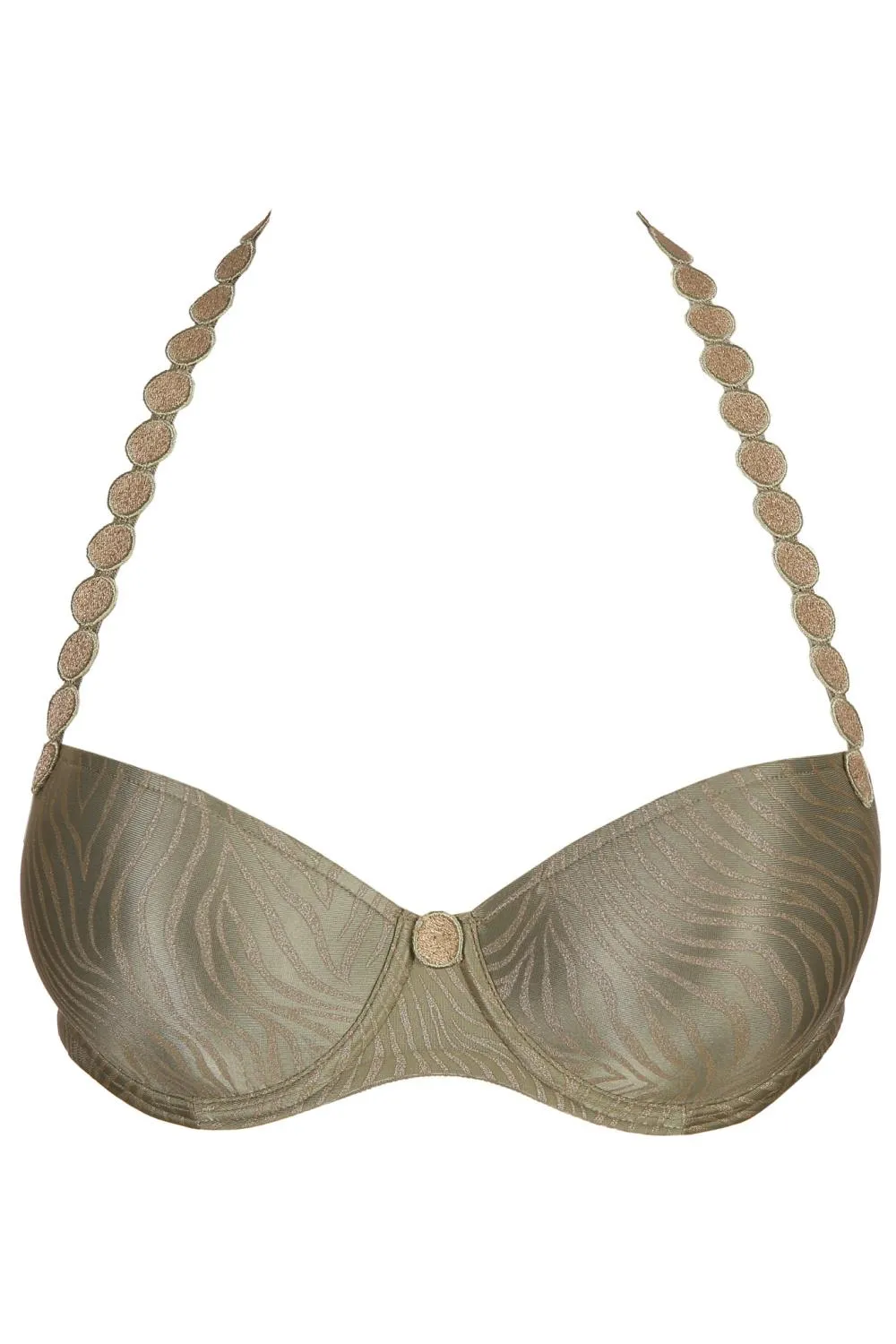 Marie Jo Tom Padded Balcony Bra,  Golden Olive (0120829)